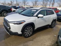 Salvage cars for sale at Bridgeton, MO auction: 2022 Toyota Corolla Cross XLE