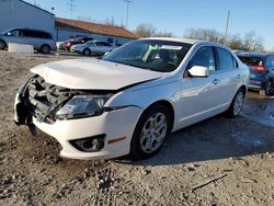 Salvage cars for sale from Copart Columbus, OH: 2010 Ford Fusion SE