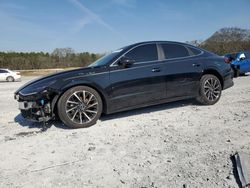 Salvage cars for sale from Copart Cartersville, GA: 2021 Hyundai Sonata Limited