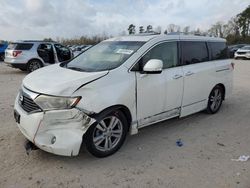 Salvage cars for sale from Copart Houston, TX: 2012 Nissan Quest S