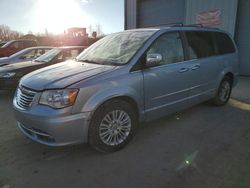 Salvage cars for sale from Copart Duryea, PA: 2013 Chrysler Town & Country Touring L