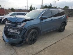 Honda Pilot SE salvage cars for sale: 2021 Honda Pilot SE