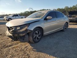 Honda Accord LX Vehiculos salvage en venta: 2017 Honda Accord LX