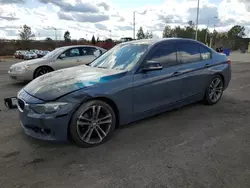 Salvage cars for sale at Gaston, SC auction: 2014 BMW 328 I