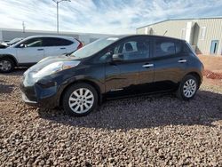 Salvage cars for sale from Copart Phoenix, AZ: 2013 Nissan Leaf S