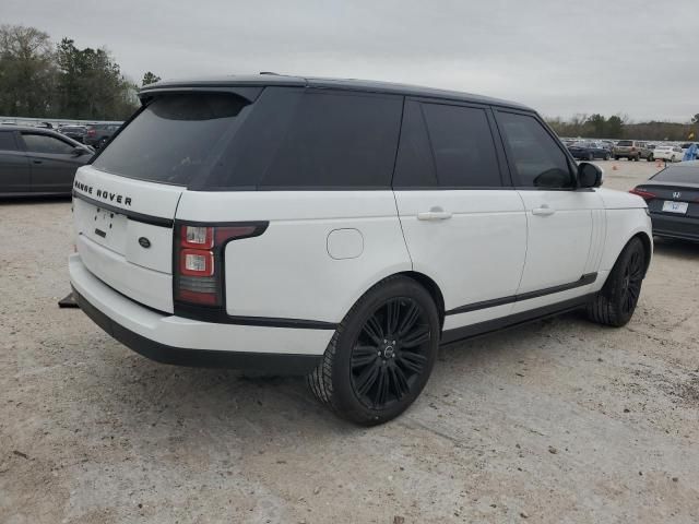 2015 Land Rover Range Rover HSE