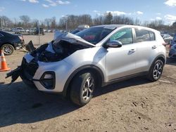 Salvage cars for sale from Copart Chalfont, PA: 2020 KIA Sportage LX