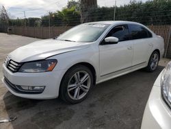 Volkswagen salvage cars for sale: 2014 Volkswagen Passat SEL