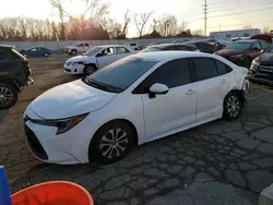 Salvage cars for sale from Copart Bridgeton, MO: 2022 Toyota Corolla LE