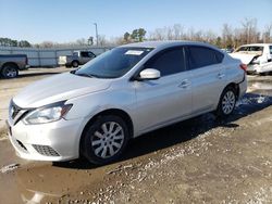 Salvage cars for sale at Lumberton, NC auction: 2018 Nissan Sentra S