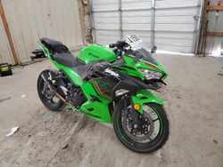 Salvage cars for sale from Copart Madisonville, TN: 2023 Kawasaki EX400