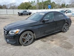 Mercedes-Benz salvage cars for sale: 2018 Mercedes-Benz C 300 4matic