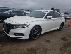 Honda Accord salvage cars for sale: 2019 Honda Accord Sport