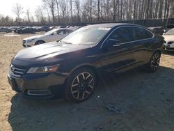 Chevrolet salvage cars for sale: 2015 Chevrolet Impala LT