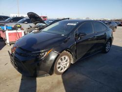 Salvage cars for sale at Grand Prairie, TX auction: 2021 Toyota Corolla LE