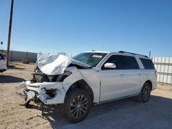 Salvage cars for sale from Copart Andrews, TX: 2020 Ford Expedition Max Limited