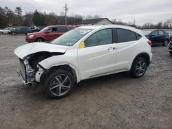 Salvage cars for sale at York Haven, PA auction: 2022 Honda HR-V EXL
