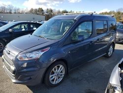 Salvage cars for sale from Copart Exeter, RI: 2014 Ford Transit Connect Titanium