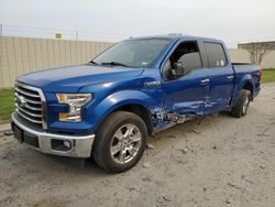 Salvage cars for sale from Copart Wilmer, TX: 2017 Ford F150 Supercrew