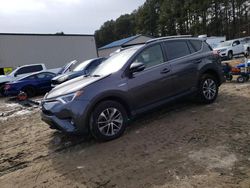 Toyota Rav4 salvage cars for sale: 2018 Toyota Rav4 HV LE