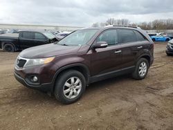 Salvage cars for sale at Davison, MI auction: 2012 KIA Sorento Base