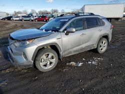 Salvage cars for sale at Billings, MT auction: 2021 Toyota Rav4 XLE Premium