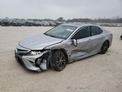 Salvage cars for sale at San Antonio, TX auction: 2020 Toyota Camry SE