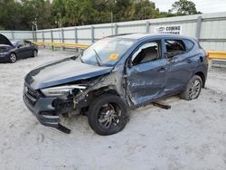 Salvage cars for sale at Fort Pierce, FL auction: 2016 Hyundai Tucson SE