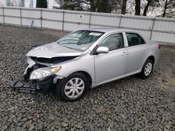 Salvage cars for sale from Copart Windsor, NJ: 2009 Toyota Corolla Base