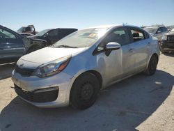 KIA Rio salvage cars for sale: 2016 KIA Rio LX