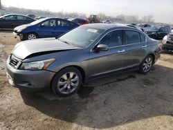 Salvage cars for sale from Copart Kansas City, KS: 2009 Honda Accord EXL