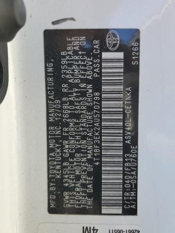 2010 Toyota Camry Base