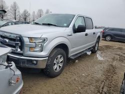 Salvage cars for sale from Copart Bridgeton, MO: 2015 Ford F150 Supercrew