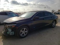 Vehiculos salvage en venta de Copart Temple, TX: 2017 Chevrolet Malibu LS