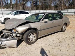 Salvage cars for sale from Copart Austell, GA: 2002 Chevrolet Impala LS