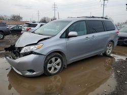 Salvage cars for sale from Copart Columbus, OH: 2013 Toyota Sienna LE