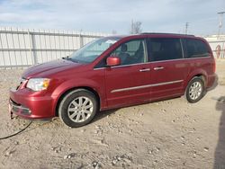 Salvage cars for sale from Copart Appleton, WI: 2016 Chrysler Town & Country Touring