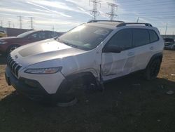 Salvage cars for sale from Copart Hartford City, IN: 2016 Jeep Cherokee Trailhawk