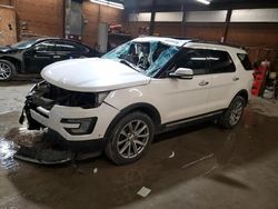 Ford salvage cars for sale: 2017 Ford Explorer Limited