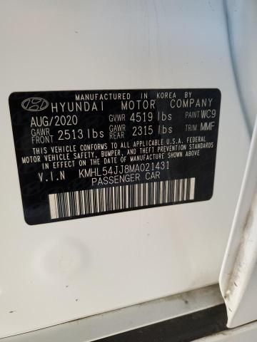 2021 Hyundai Sonata Hybrid