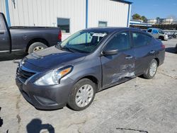Salvage cars for sale at Tulsa, OK auction: 2017 Nissan Versa S