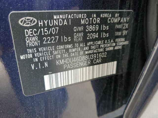 2008 Hyundai Elantra GLS