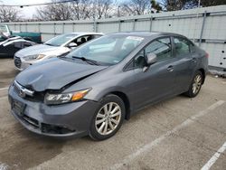 Salvage cars for sale from Copart Moraine, OH: 2012 Honda Civic EX
