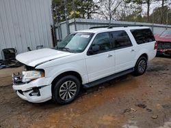 Salvage cars for sale at Austell, GA auction: 2015 Ford Expedition EL XLT