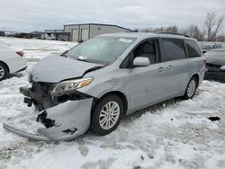 Salvage cars for sale at Wayland, MI auction: 2017 Toyota Sienna XLE