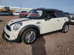 Salvage cars for sale from Copart Phoenix, AZ: 2012 Mini Cooper S