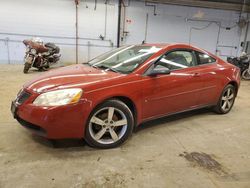 Pontiac salvage cars for sale: 2006 Pontiac G6 GTP