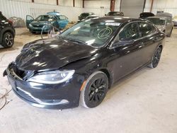 Salvage cars for sale at Lansing, MI auction: 2015 Chrysler 200 Limited