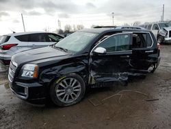 Salvage cars for sale from Copart Woodhaven, MI: 2017 GMC Terrain Denali