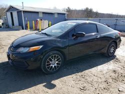 Salvage cars for sale from Copart West Warren, MA: 2015 Honda Civic LX